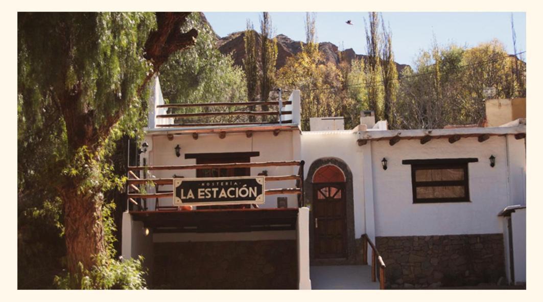 Hosteria La Estacion Tilcara Bagian luar foto